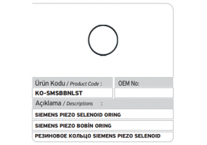 Siemens Piezo Enjektör Bobin Lastiği